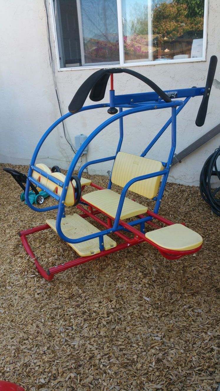 Teeter totter helicopter