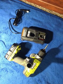 Ryobi 18V Delux HAMMER Drill KIT! Only 50 mañana 💥💥👍🏽👍🏽☀️☀️