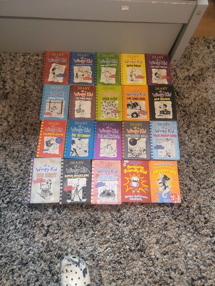 Diary Of A Wimpy Kid Books