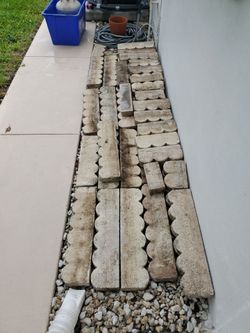 Landscaping Concrete Border Pieces