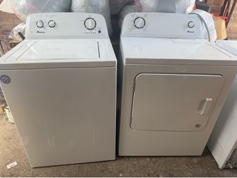 Amana washer and dryer