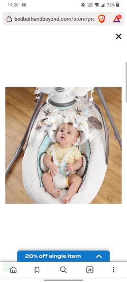 Baby swing bed bath and beyond top