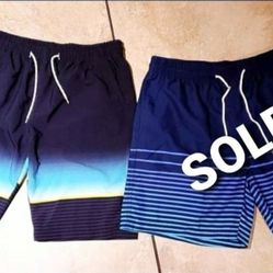 Men's NEW swim trunks size large