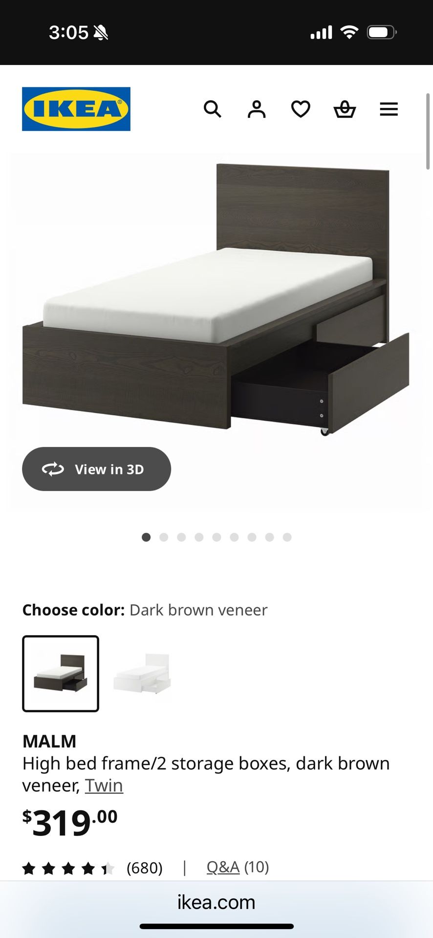 Twin Bed Frame With Drawers