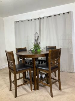 High Multi Functional Dining Table & 4 Chairs PERFECT FOR APARTMENT