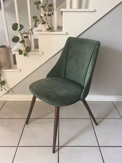 Green Velvet Chair