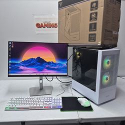 New Gaming Computer BUNDLE Deal AMD RYZEN 5 +75games +Windows 11Pro 