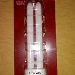 18 WATT ACE FLOURESCENT BULB
