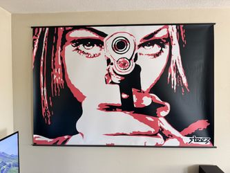 Large Wall Art Poster Banner (72” x 48”)