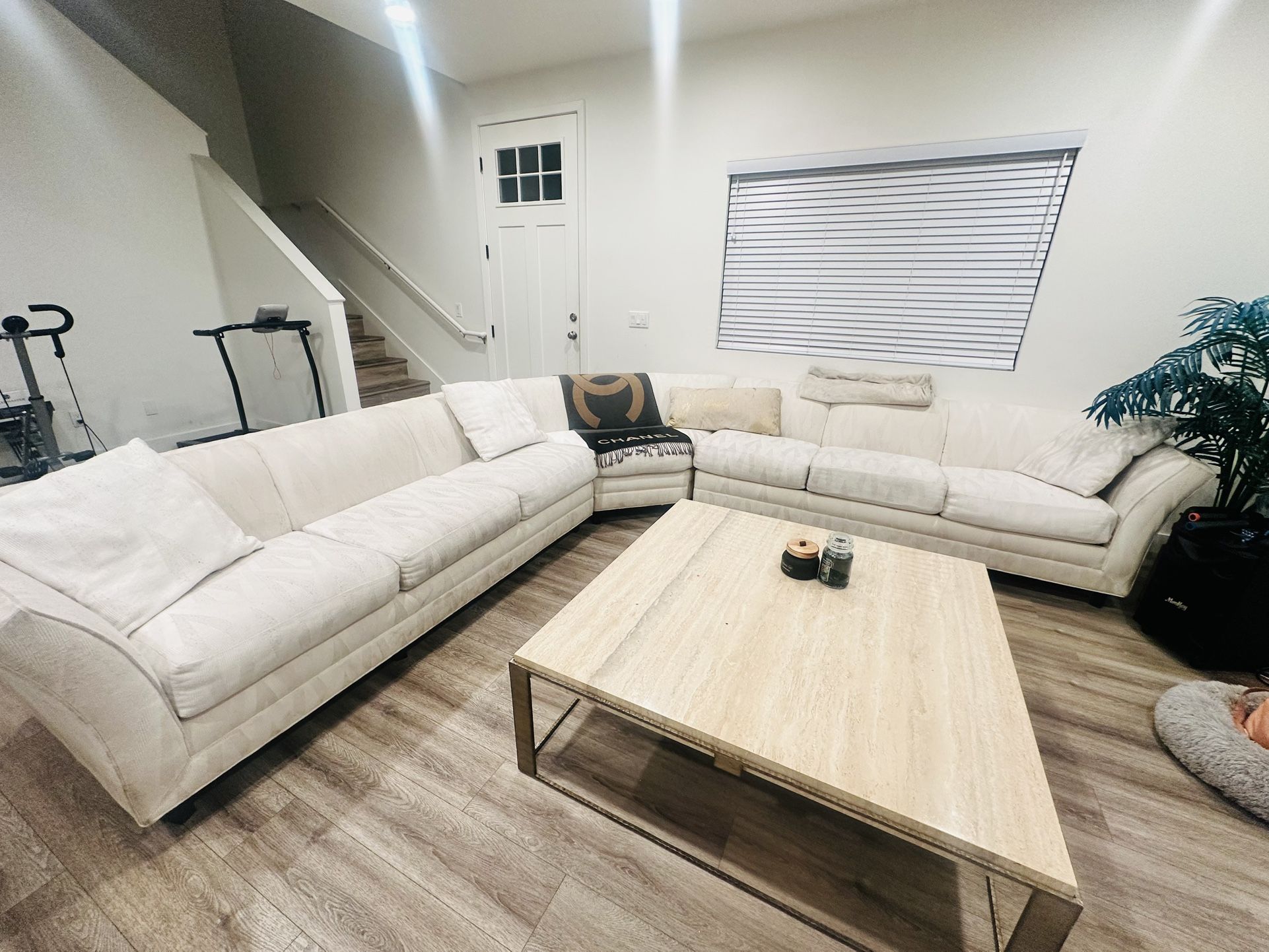 WEIMAN 3pc Sectional Couch - Rush Sale