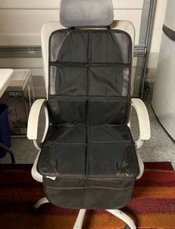 Universal CAR SEAT COVER Protector... Waterproof, Padded with Storage Pockets