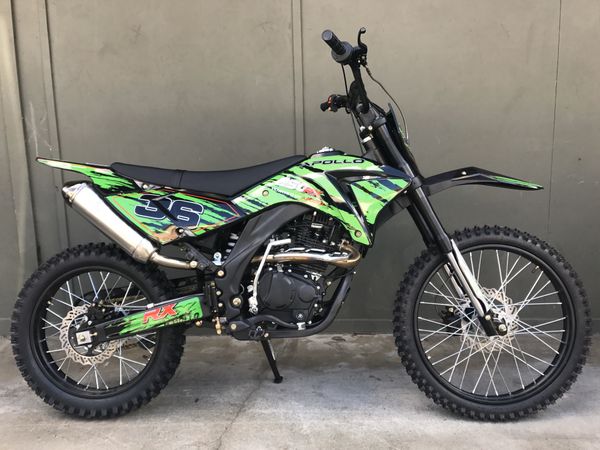 250cc Apollo Dirt Bike Full Size Green Sticker for Sale in 250cc Apollo Dirt Bike Full Size Green Sticker for Sale in