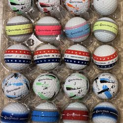 2 Dozen TaylorMade Tour Response and Speedsoft Golf Balls As Pictured ⛳️ ——— 