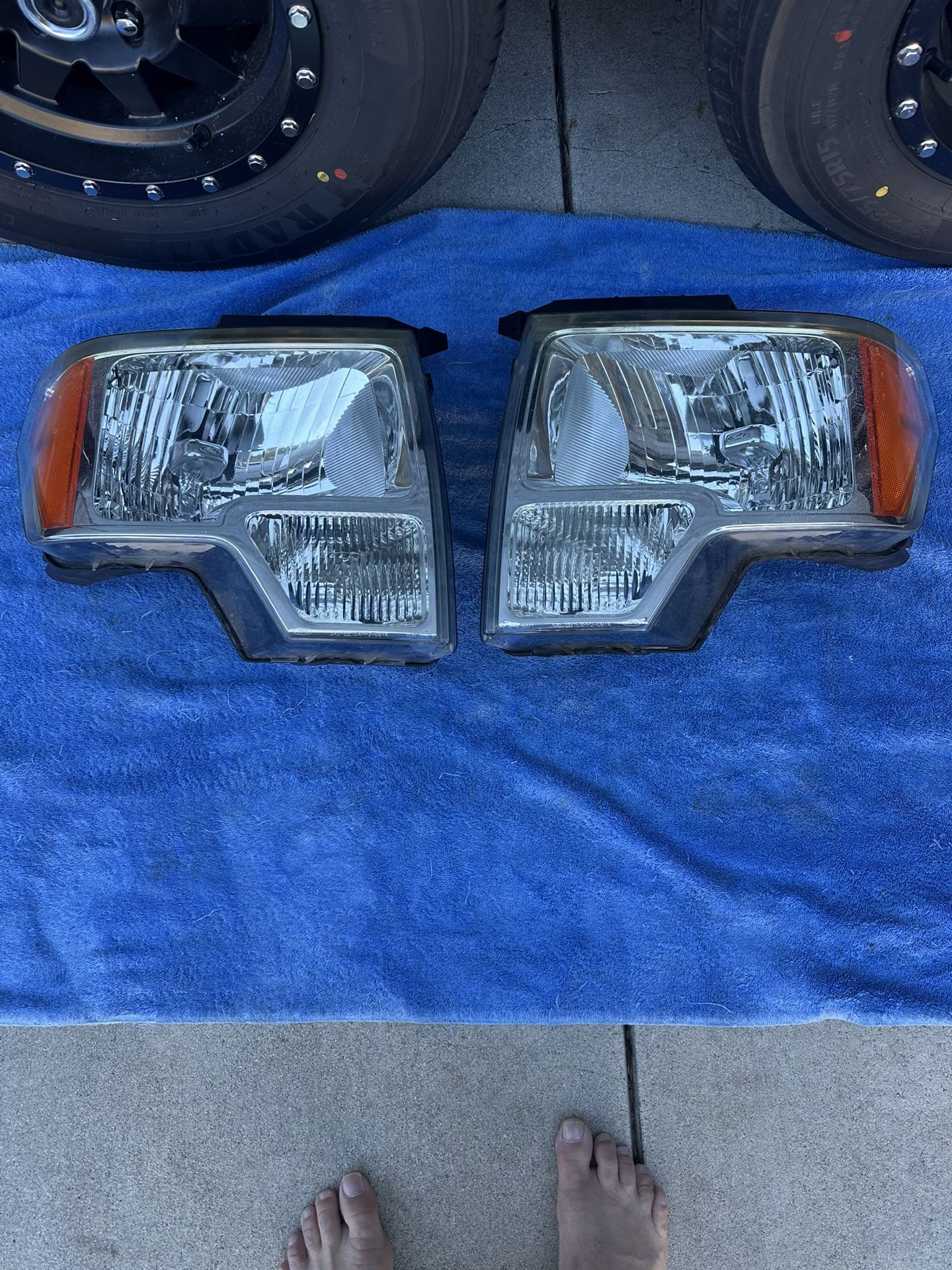 Ford F150 OEM Headlights
