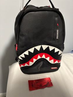Black sprayground book bag
