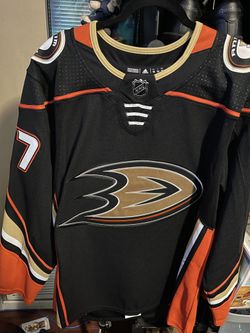 Men's Anaheim Ducks adidas Black Home Authentic Jersey