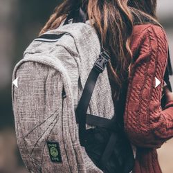 Classic Backpack and interchangeable velcro patch.