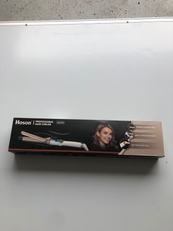 Professional hair curler