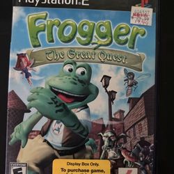 PlayStation 2 Frogger Game Used