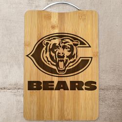 Chicago Bears Laser Engraved Cutting Board