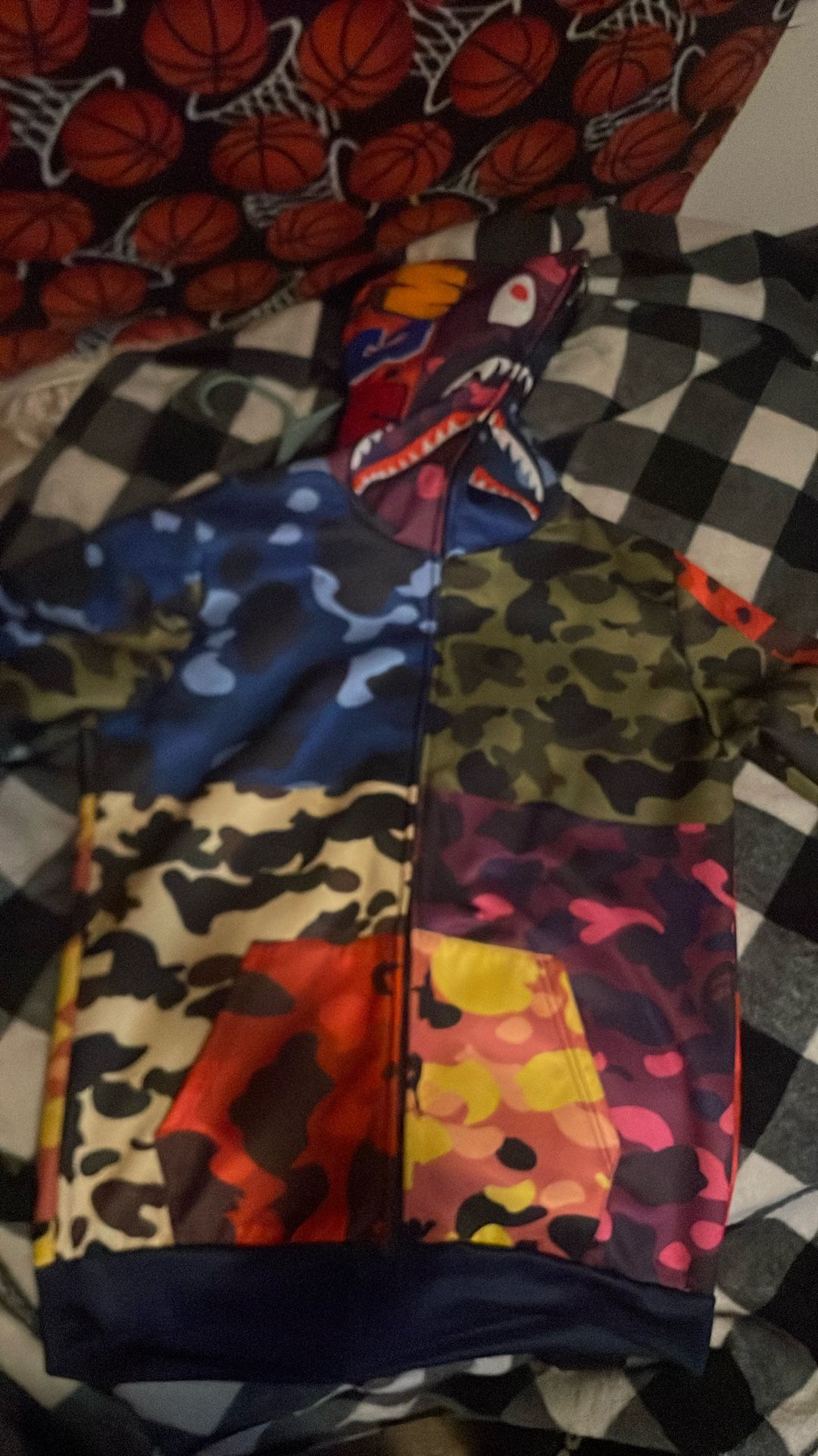 Bape Hoodie camo