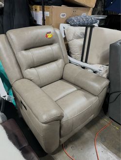Mason Top grain leather recliner armchair