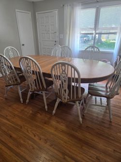 Oak Dining Room Set