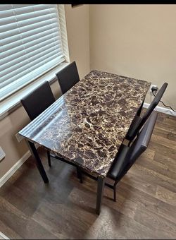 Table with chairs