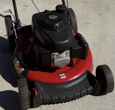 Troy built lawnmower