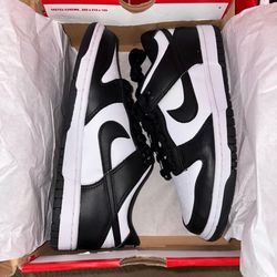 Size 5Y or 11 - Nike Dunk Low Panda Black White