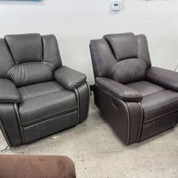 BRAND NEW Recliner, Manual Reclining Chair DISCOUNTED ITEM ON SALE 