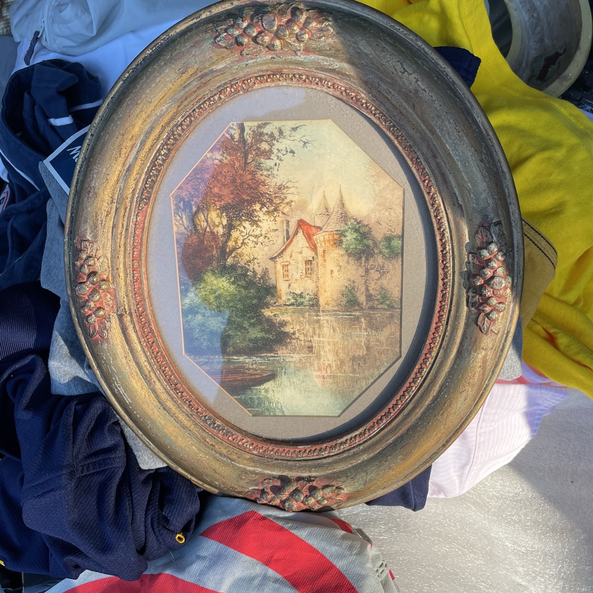 French Oval Etchings - Boyer