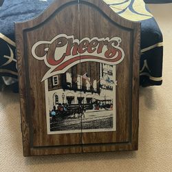 Vintage cheers dart Board