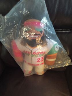 Tatis stuffed player theme game WWE Padre pillow