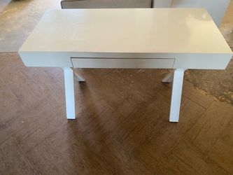White desk