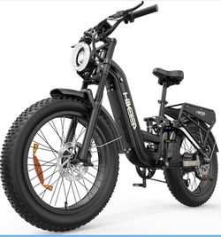 HiKeep 2000W Electric Bike for Adults 40MPH 26"x4" Fat Tire Ebike