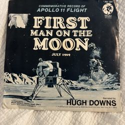 Commemorative record of Apollo 11 flight