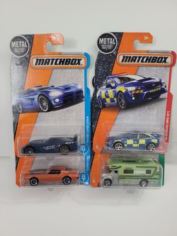 Lot of 4 Matchbox Cars