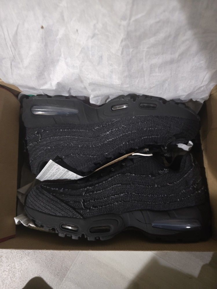 Levi edition AIR MAX 95' 10.5 ALL BLACK