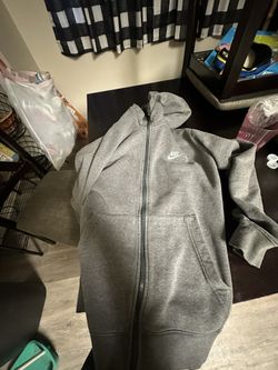Dark Grey Nike Zip UP