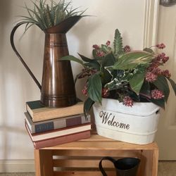 Farmhouse Floral Arrangement And More 