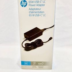 HP 65W USB-C LC Power Adapter - New Sealed