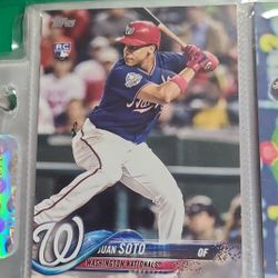 2018 Topps Juan Soto Rookie Card