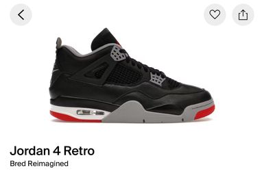 NEW 2024 AIR JORDAN 4 RETRO “Bred Reimagined” Sz10
