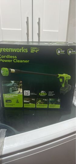 Greenworks 24V Cordless Power Cleaner