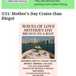 Mother's Day Cruise 