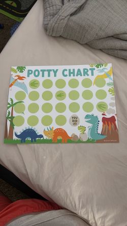 Stack Of potty charts