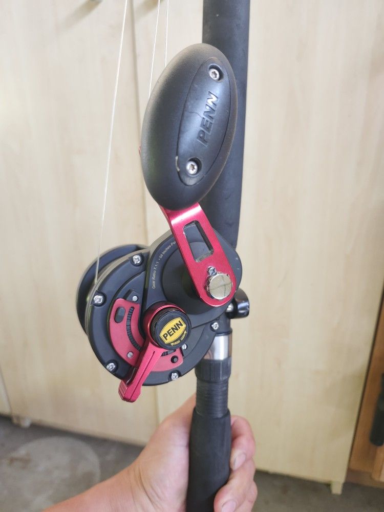 Penn Fathon 40nldhs With Shimano Rod