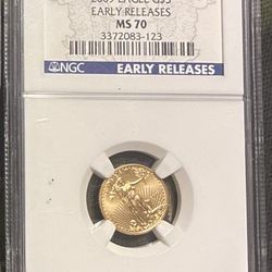 1/10 Oz 2009 American Gold Eagle$5