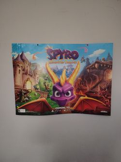 Spyro GameStop Promo Poster